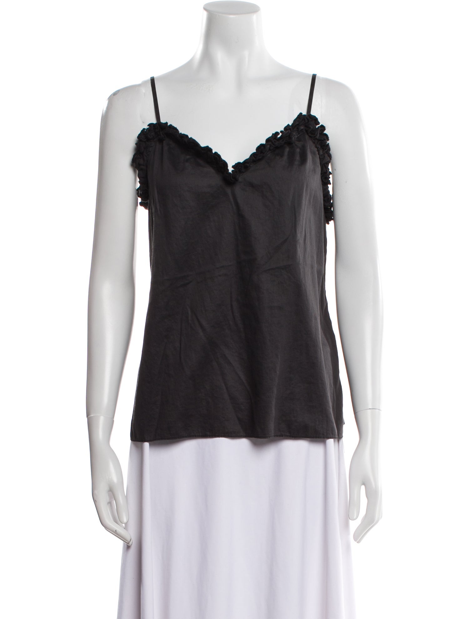 Rebecca Taylor V-Neck Sleeveless Top
