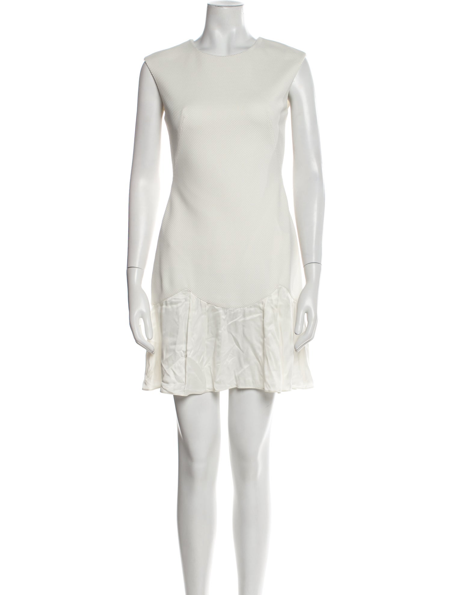 Rebecca Taylor Crew Neck Mini Dress