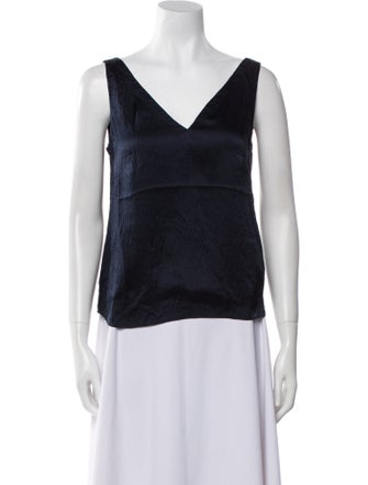 Rebecca Taylor Silk V-Neck Top