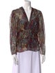 Rebecca Taylor Silk Printed Blouse