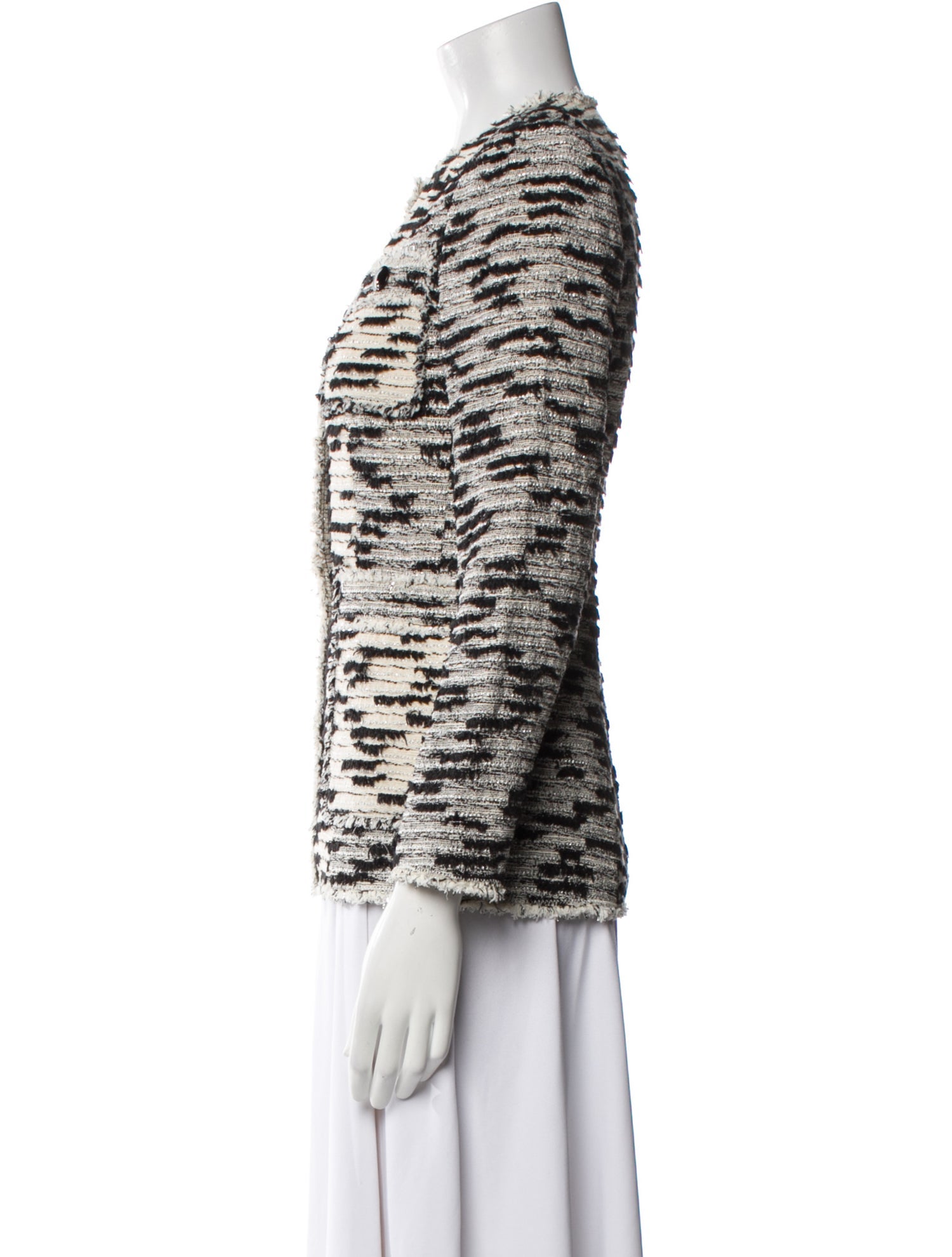 Rebecca Taylor Tweed Pattern Jacket