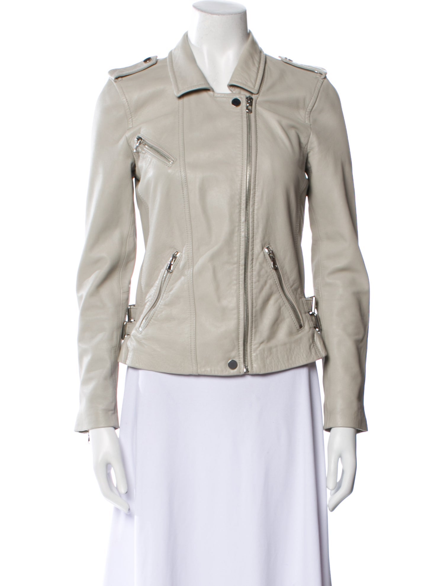 Rebecca Taylor Leather Biker Jacket