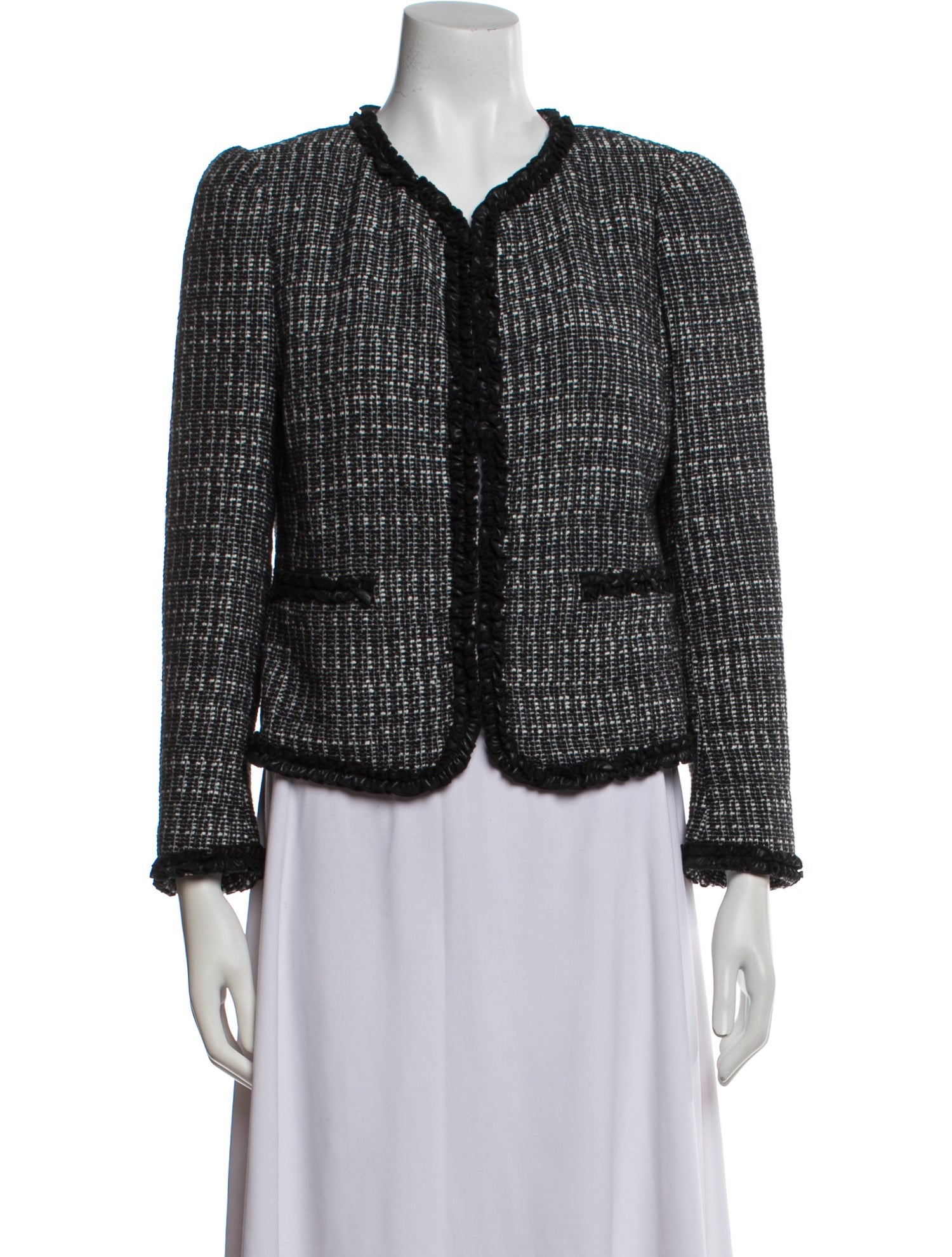 Rebecca Taylor Tweed Pattern Evening Jacket