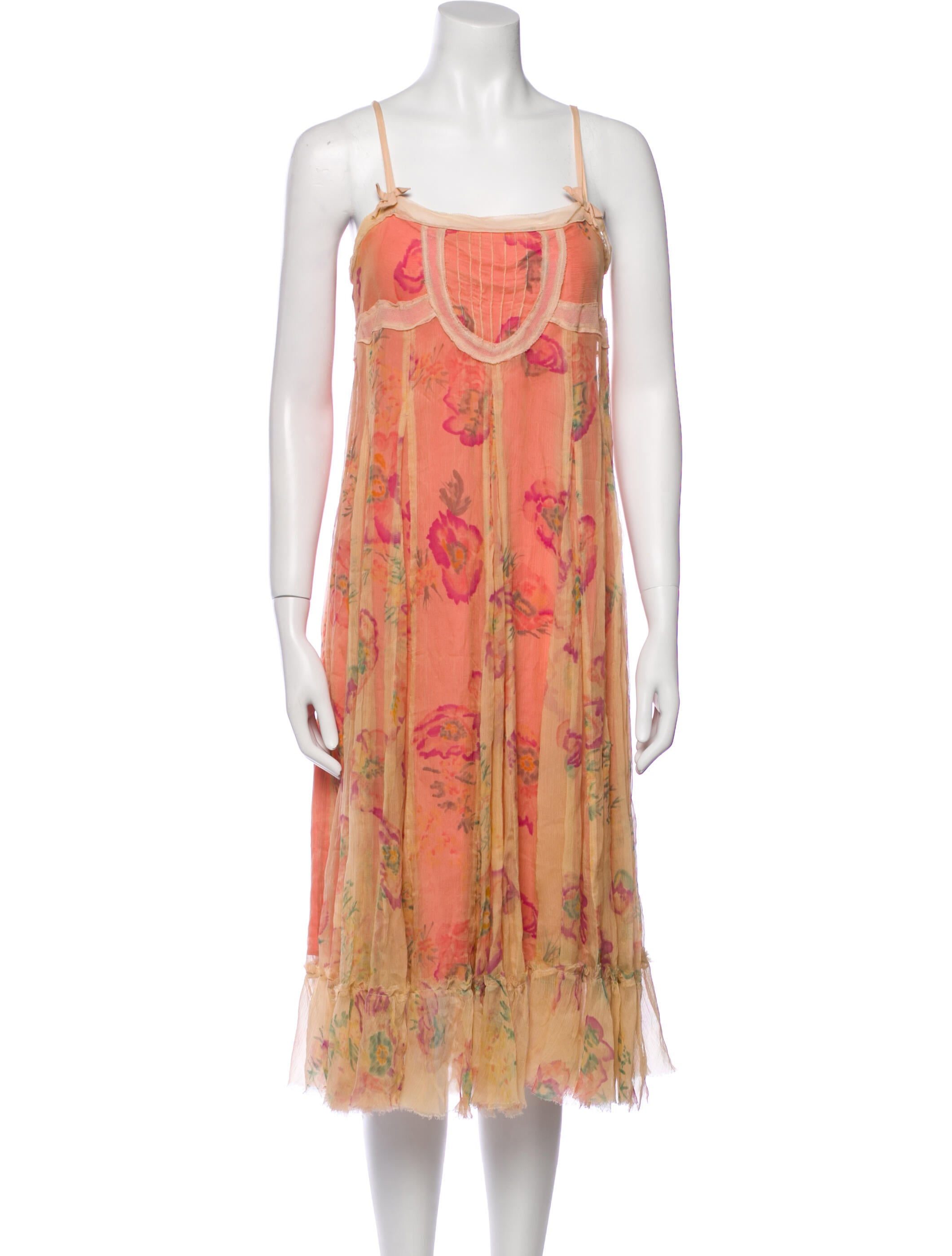 Rebecca Taylor Silk Knee-Length Dress