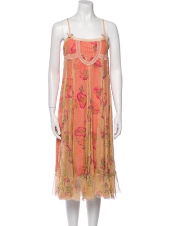 Rebecca Taylor Silk Knee-Length Dress