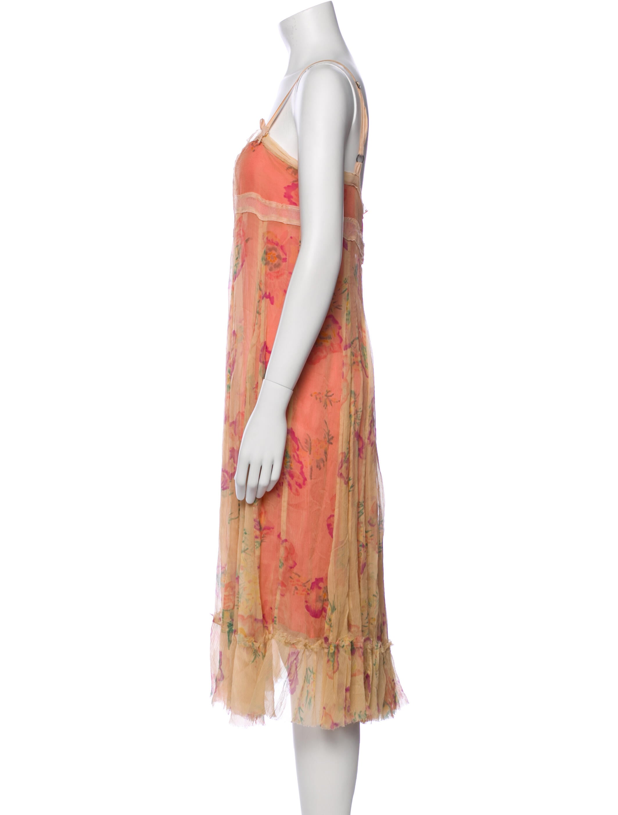 Rebecca Taylor Silk Knee-Length Dress