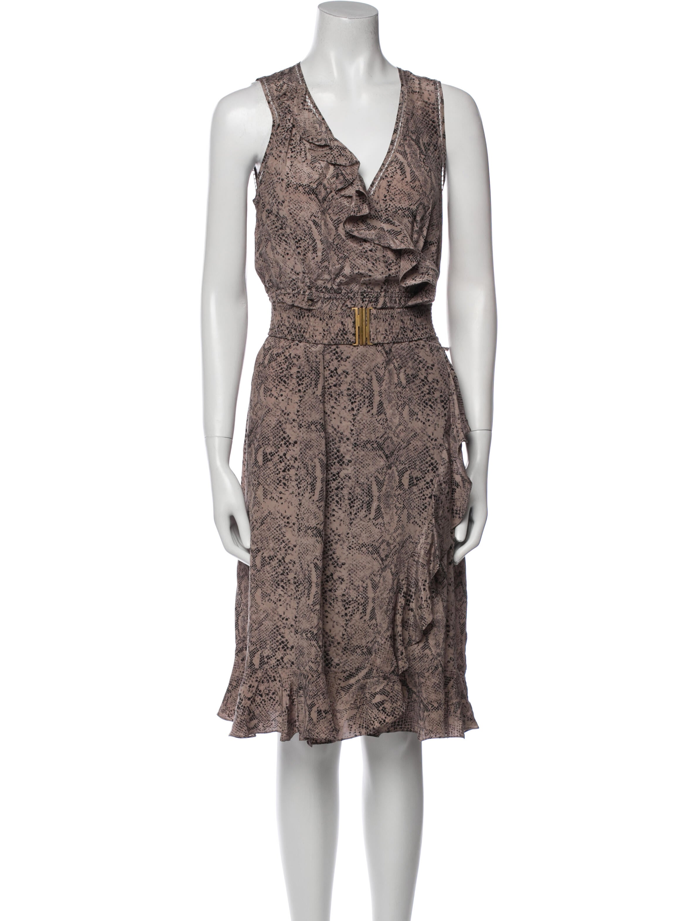 Rebecca Taylor Silk Knee-Length Dress