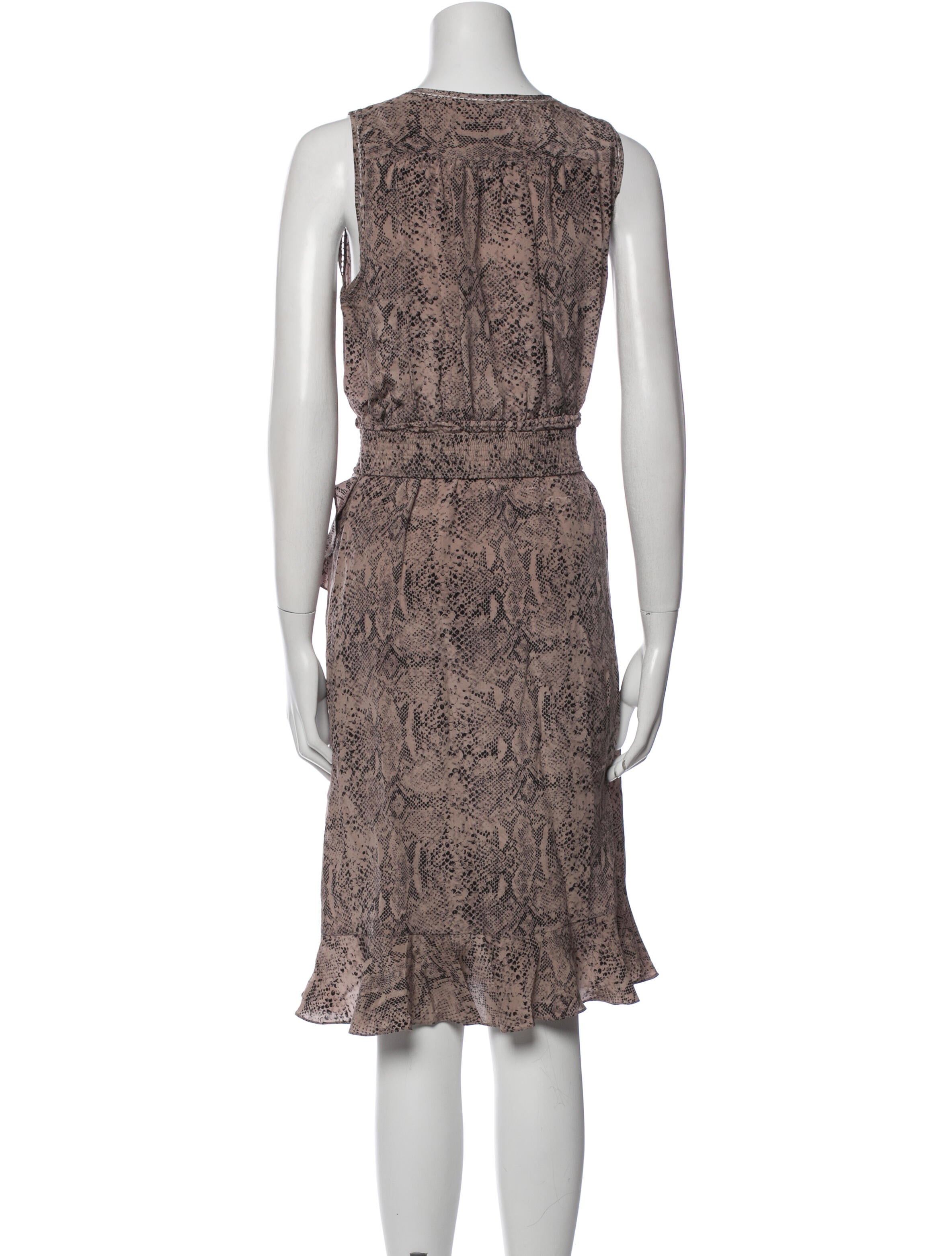 Rebecca Taylor Silk Knee-Length Dress