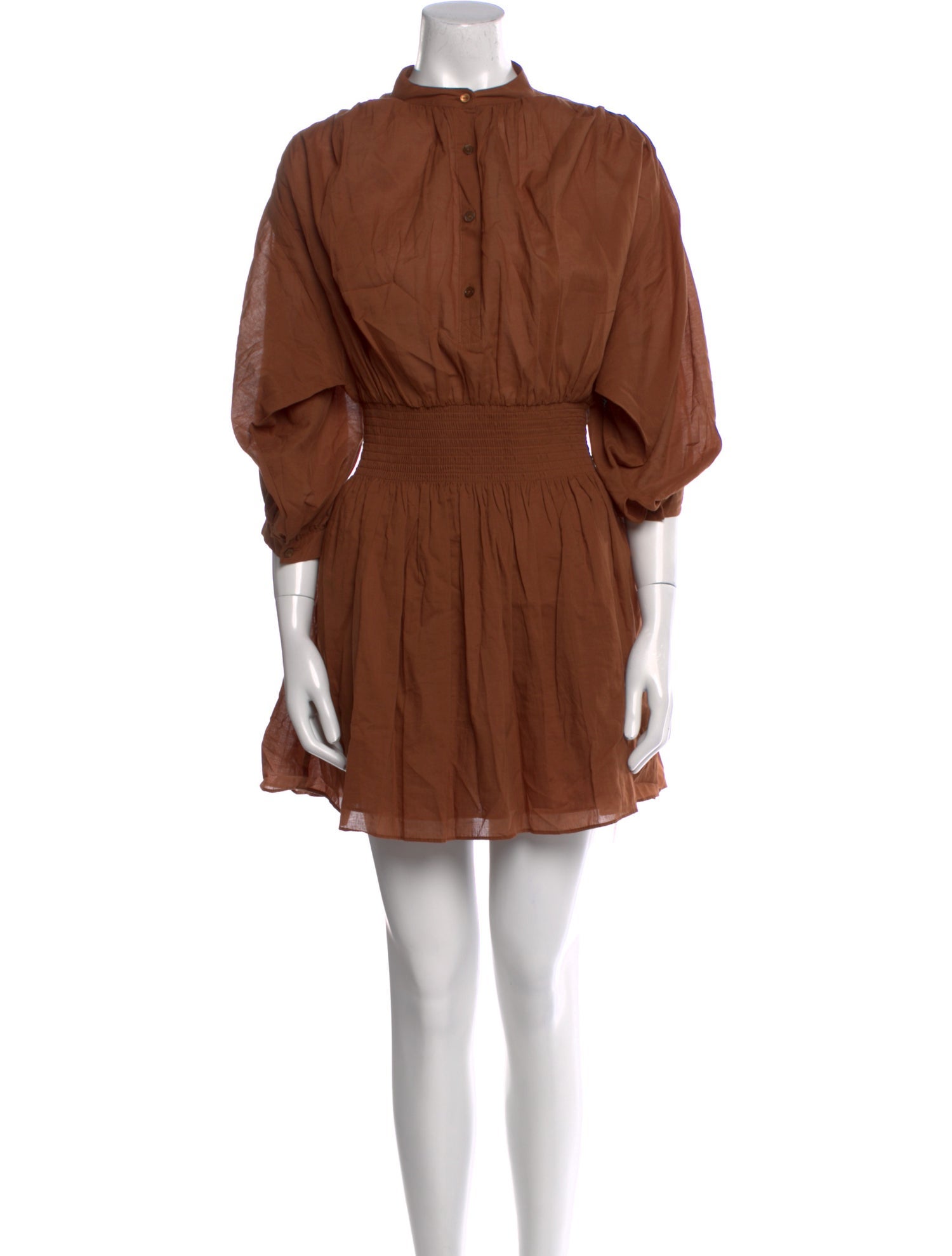 Rebecca Taylor Mock Neck Mini Dress