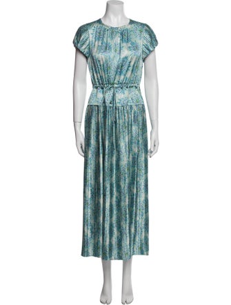 Rebecca Taylor Printed Long Dress