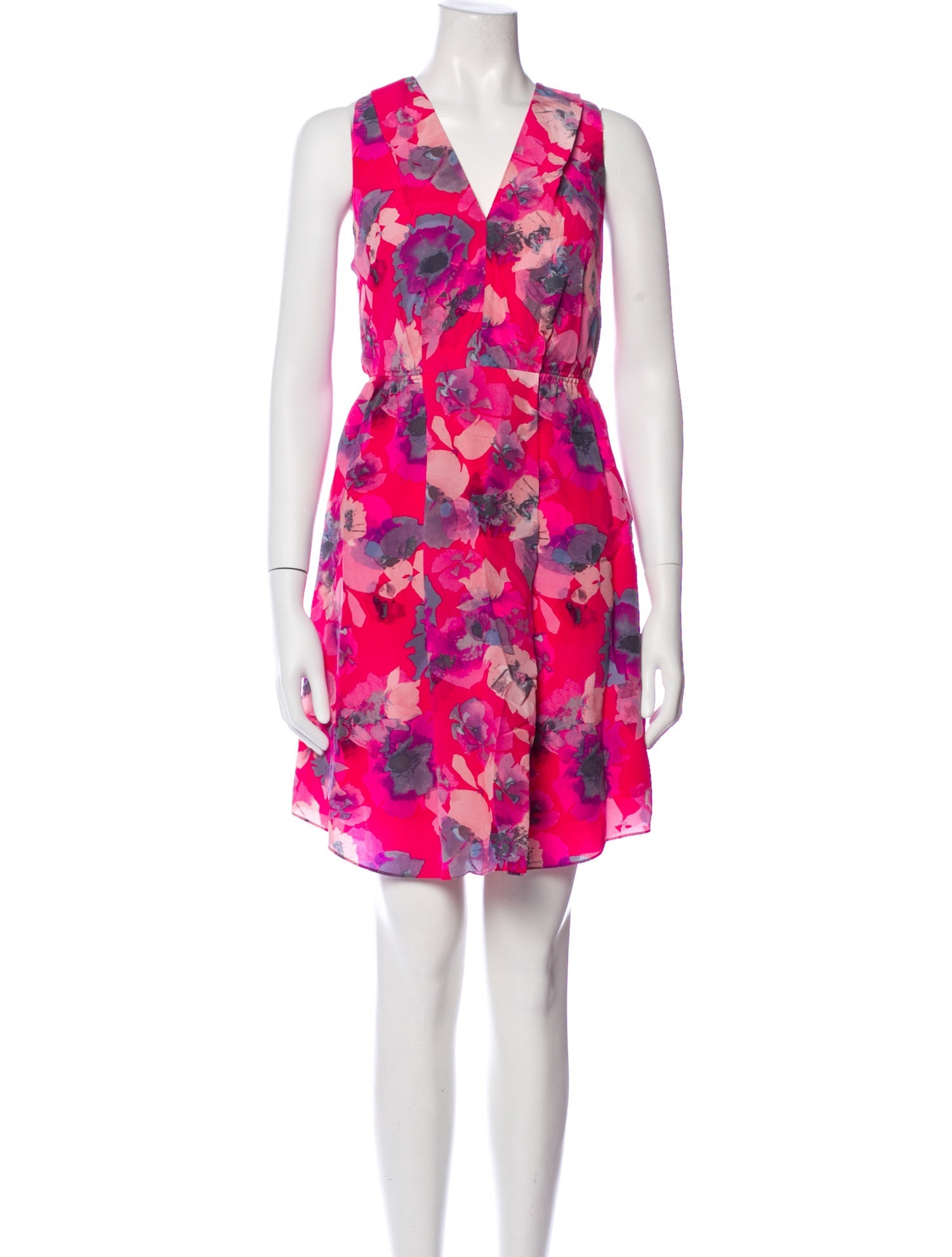 Rebecca Taylor Silk Knee-Length Dress