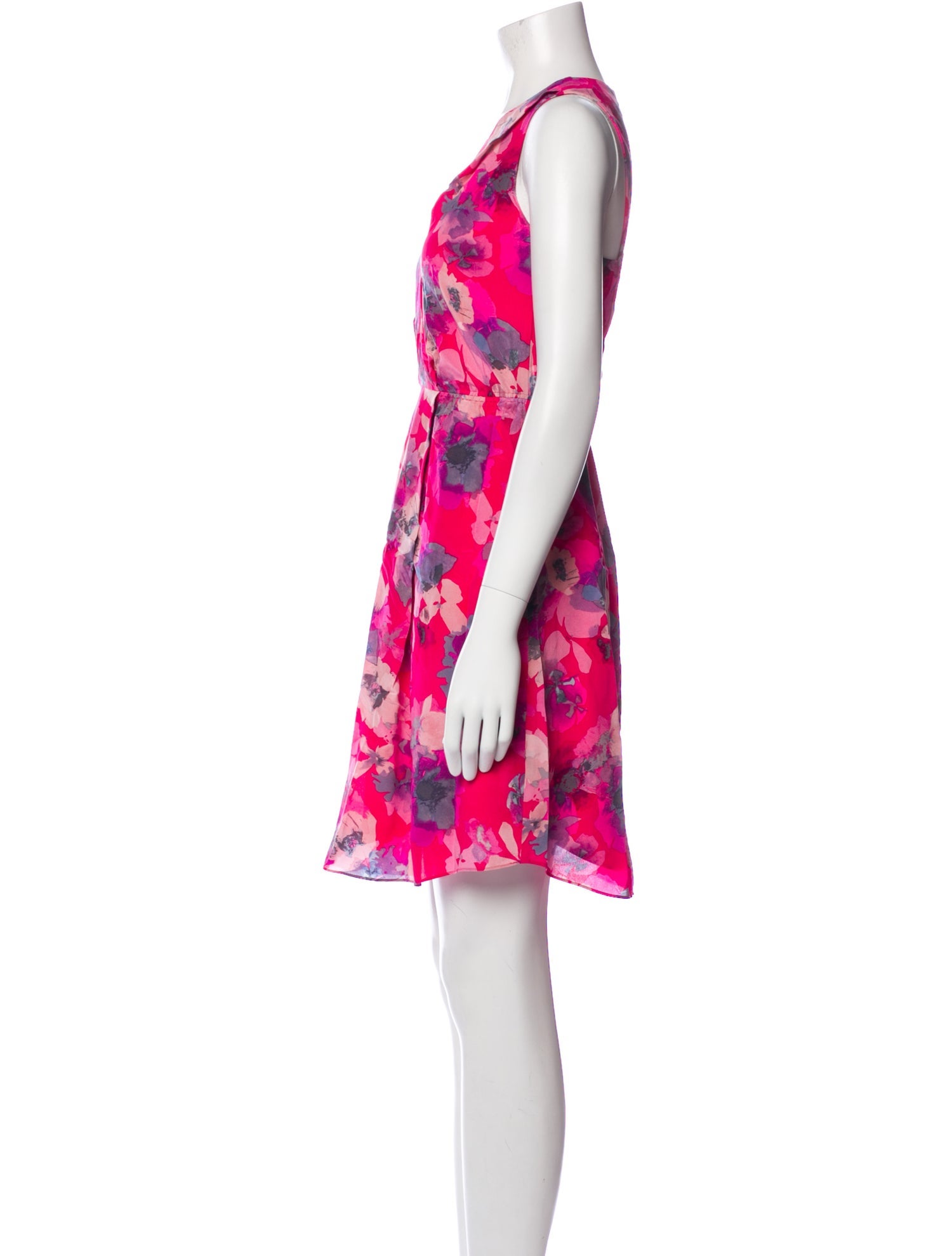 Rebecca Taylor Silk Knee-Length Dress