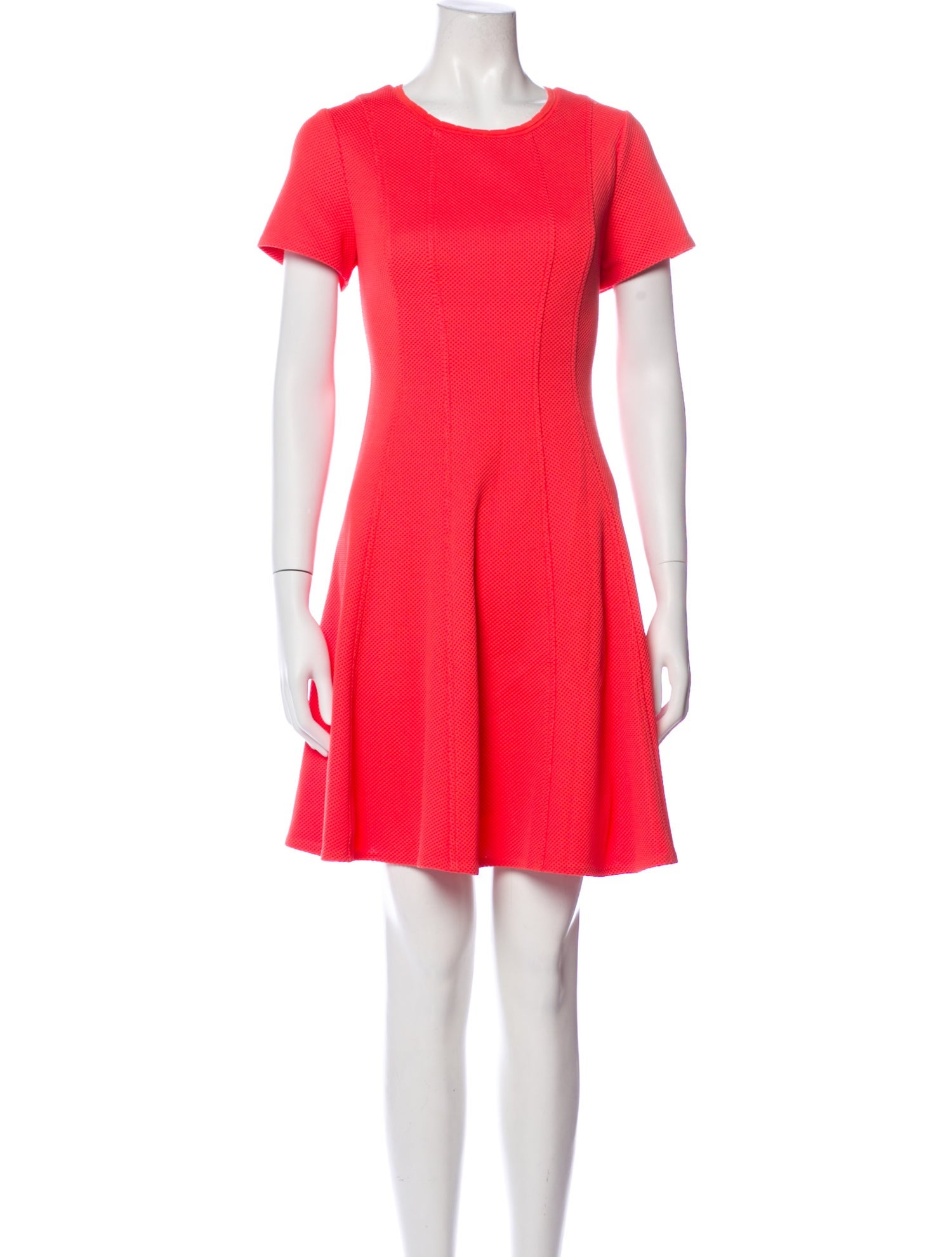 Rebecca Taylor Crew Neck Knee-Length Dress