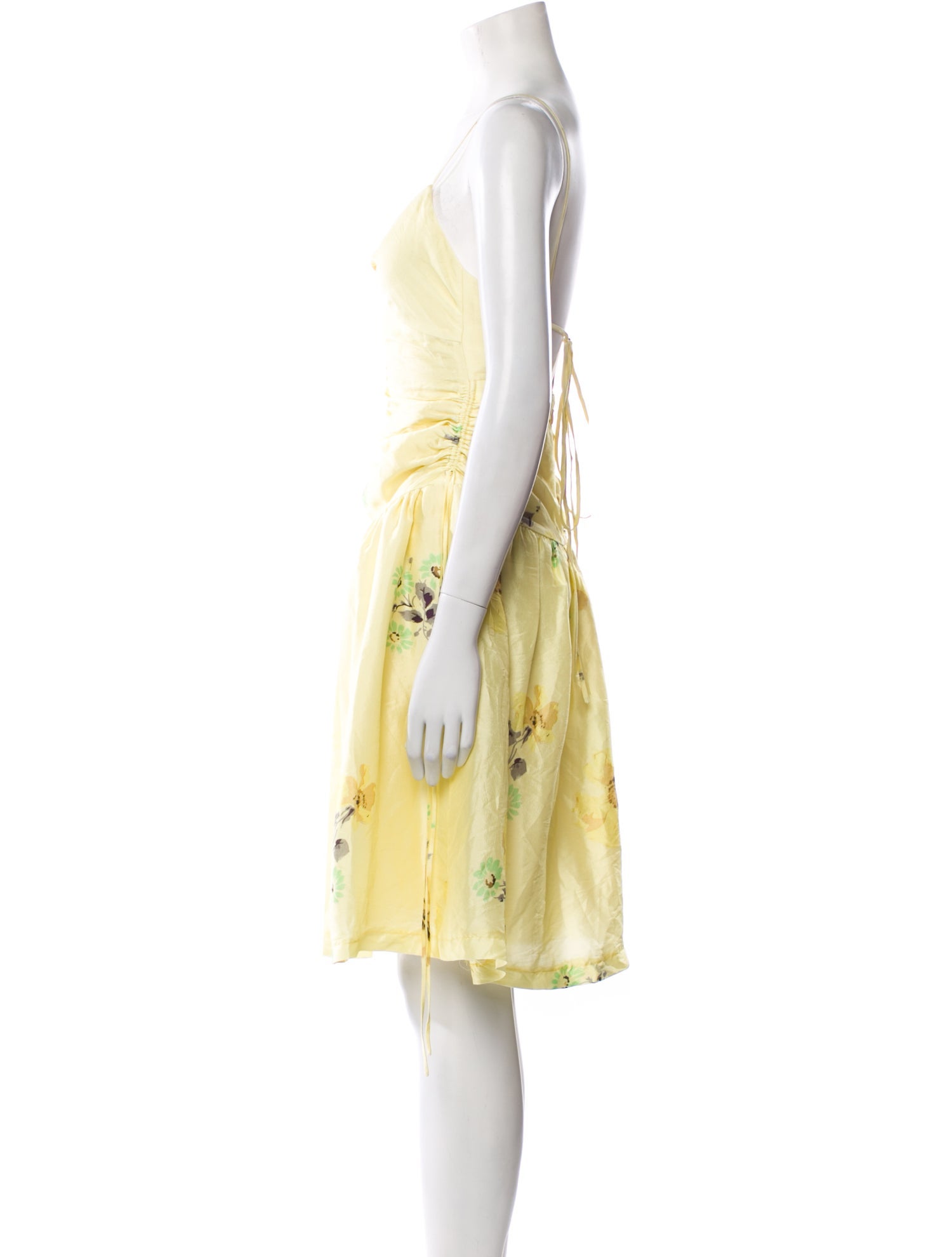 Rebecca Taylor Floral Print Knee-Length Dress