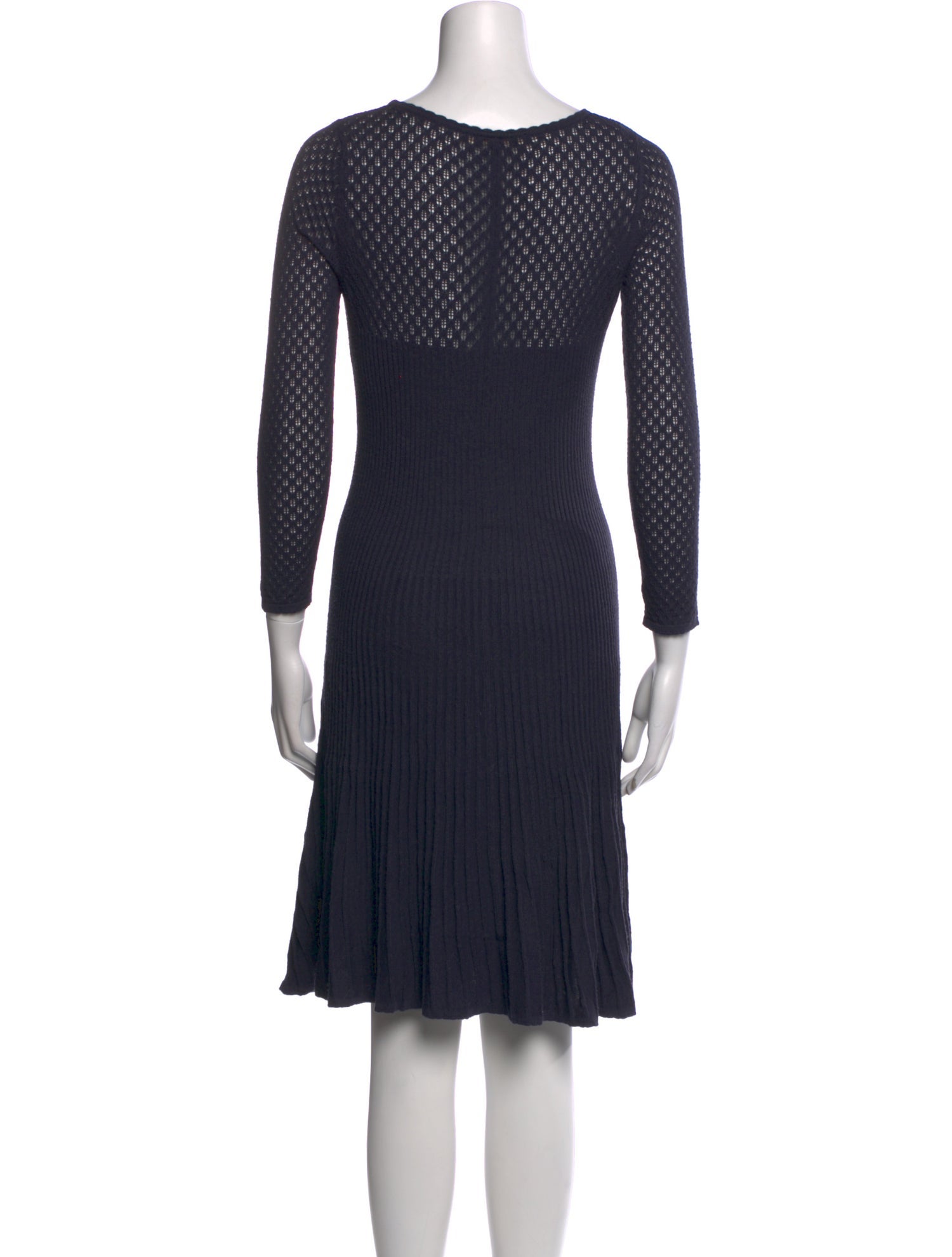 Rebecca Taylor Scoop Neck Mini Dress