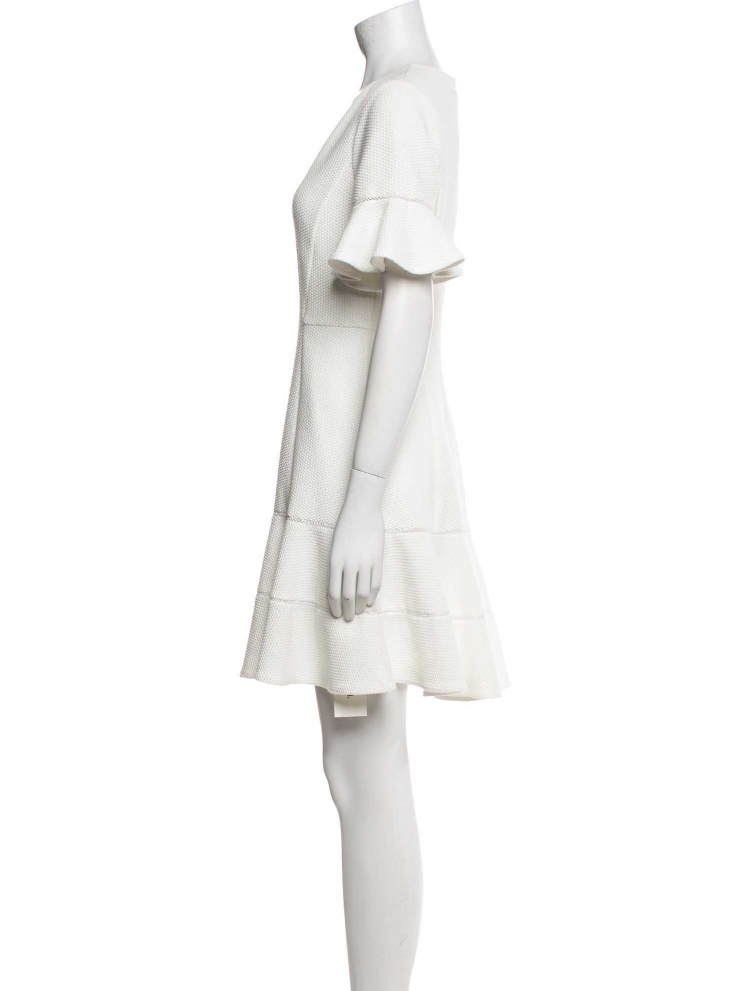 Rebecca Taylor V-Neck Mini Dress