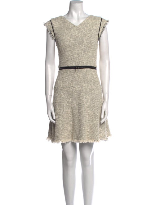 Rebecca Taylor V-Neck Mini Dress