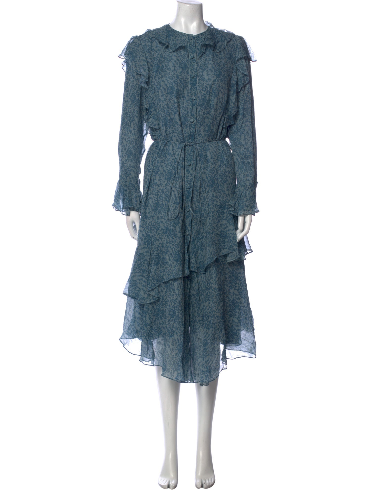 Rebecca Taylor Silk Midi Length Dress