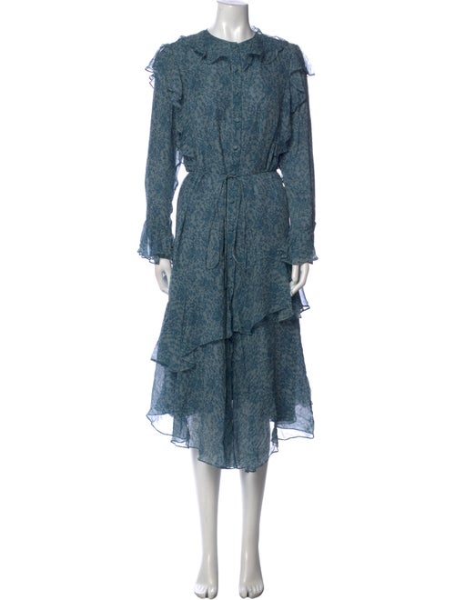 Rebecca Taylor Silk Midi Length Dress