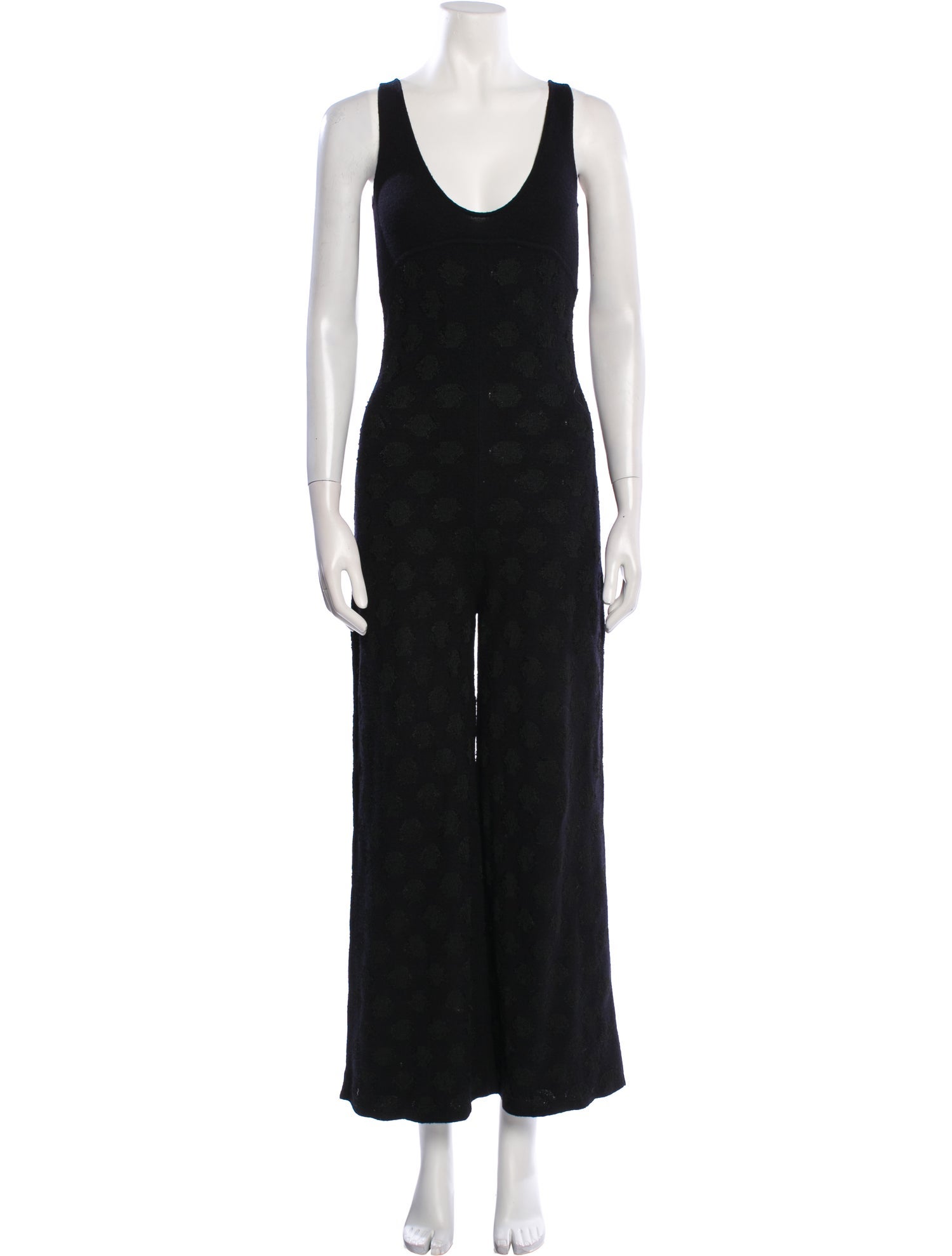 Rebecca Taylor Merino Wool Scoop Neck Jumpsuit