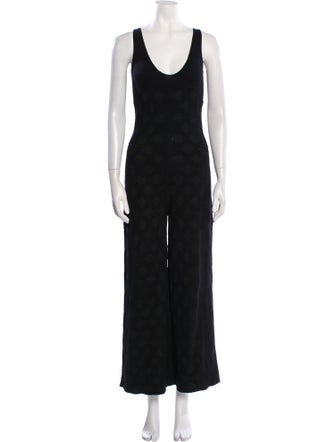 Rebecca Taylor Merino Wool Scoop Neck Jumpsuit