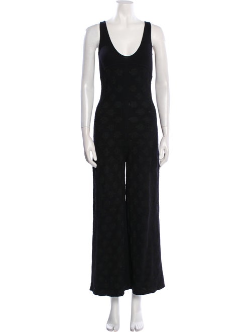 Rebecca Taylor Merino Wool Scoop Neck Jumpsuit