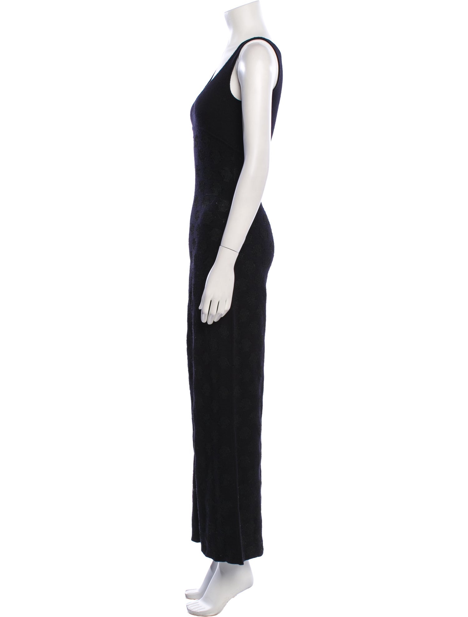 Rebecca Taylor Merino Wool Scoop Neck Jumpsuit