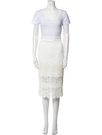 Rebecca Taylor Printed Skirt Set