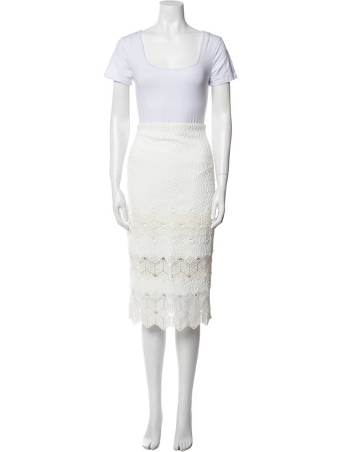 Rebecca Taylor Printed Skirt Set