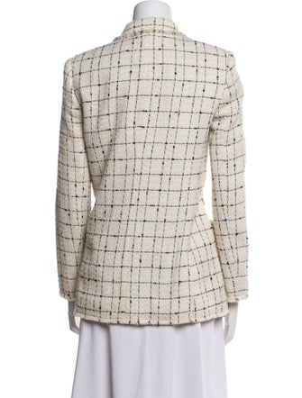 Rebecca Taylor Plaid Print Blazer