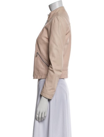 Rebecca Taylor Lamb Leather Biker Jacket