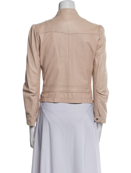 Rebecca Taylor Lamb Leather Biker Jacket