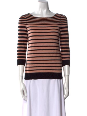 Rebecca Taylor Wool Striped Sweater