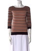 Rebecca Taylor Wool Striped Sweater