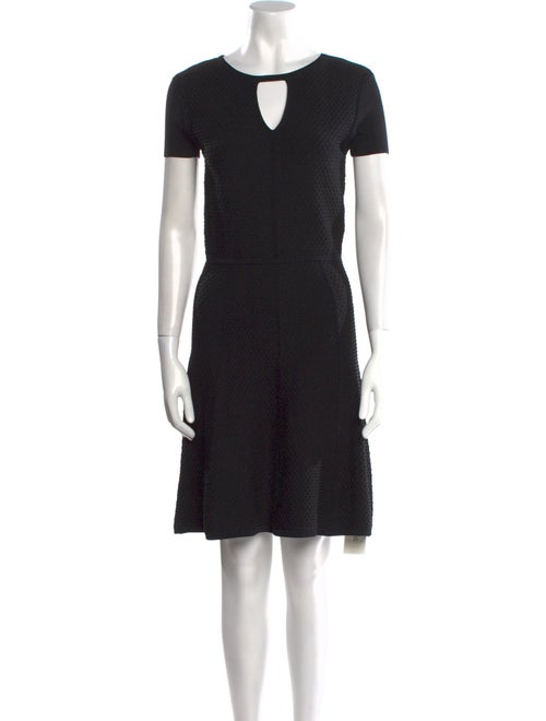 Rebecca Taylor Crew Neck Knee-Length Dress