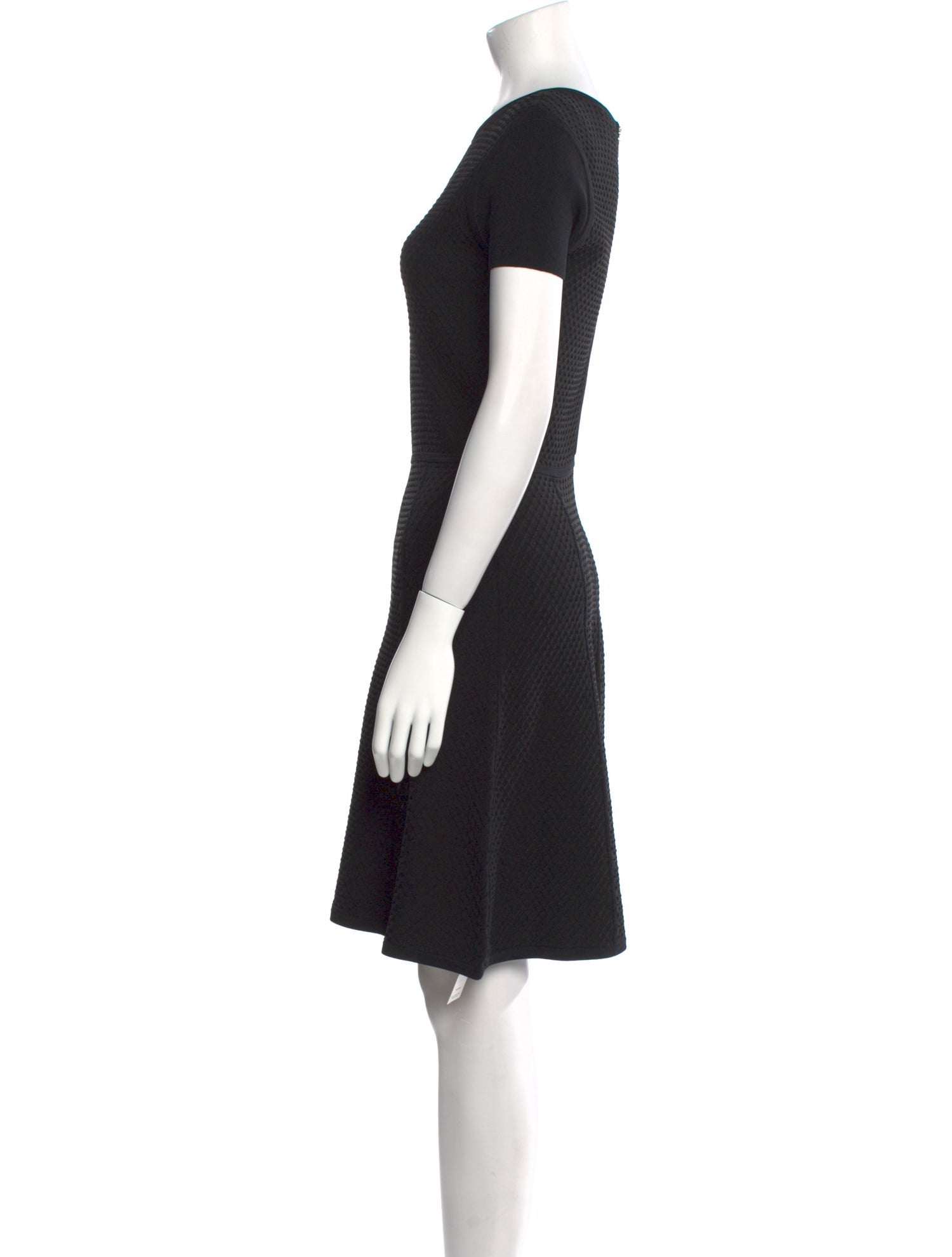 Rebecca Taylor Crew Neck Knee-Length Dress