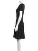 Rebecca Taylor Crew Neck Knee-Length Dress