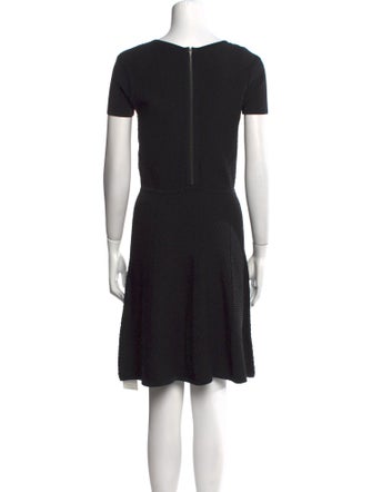 Rebecca Taylor Crew Neck Knee-Length Dress