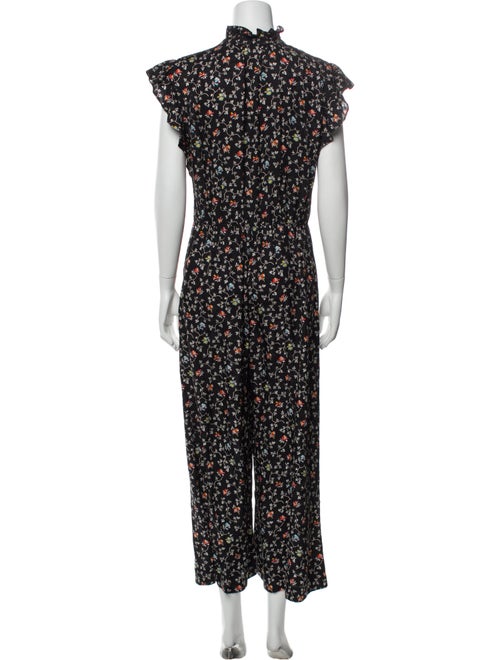 Rebecca Taylor Silk Printed Jumpsuit