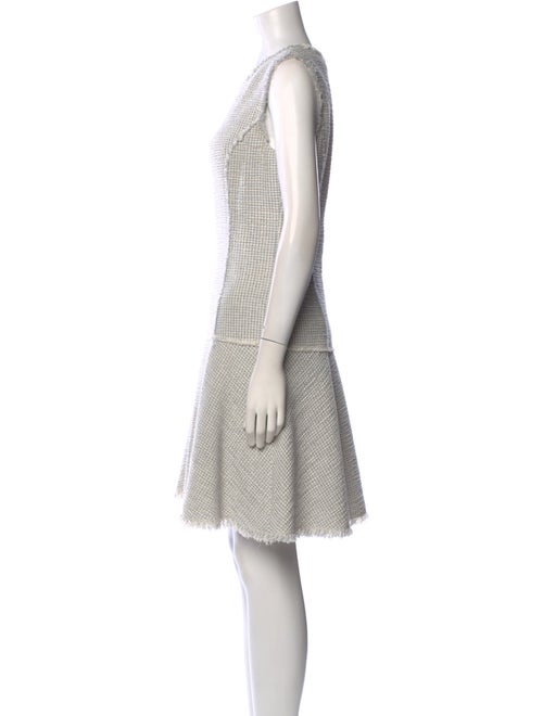 Rebecca Taylor Scoop Neck Knee-Length Dress