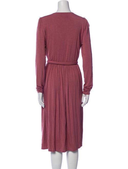 Rebecca Taylor V-Neck Midi Length Dress