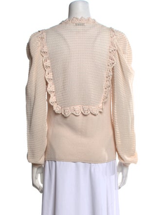 Rebecca Taylor Wool Crew Neck Sweater