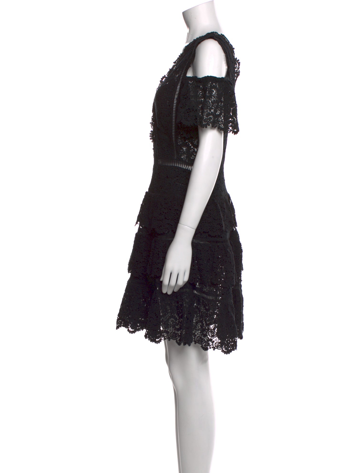 Rebecca Taylor V-Neck Mini Dress