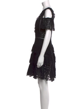 Rebecca Taylor V-Neck Mini Dress