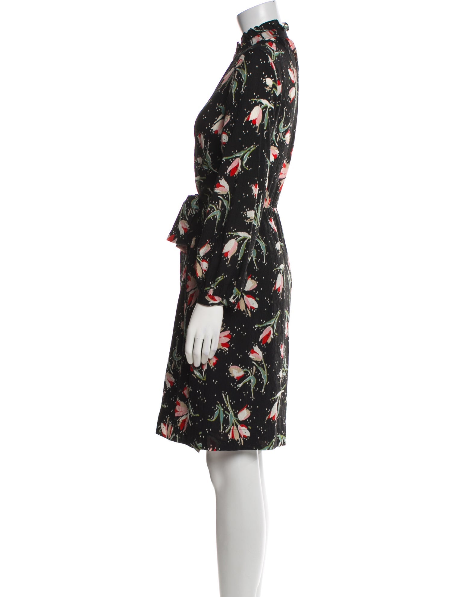 Rebecca Taylor Silk Knee-Length Dress