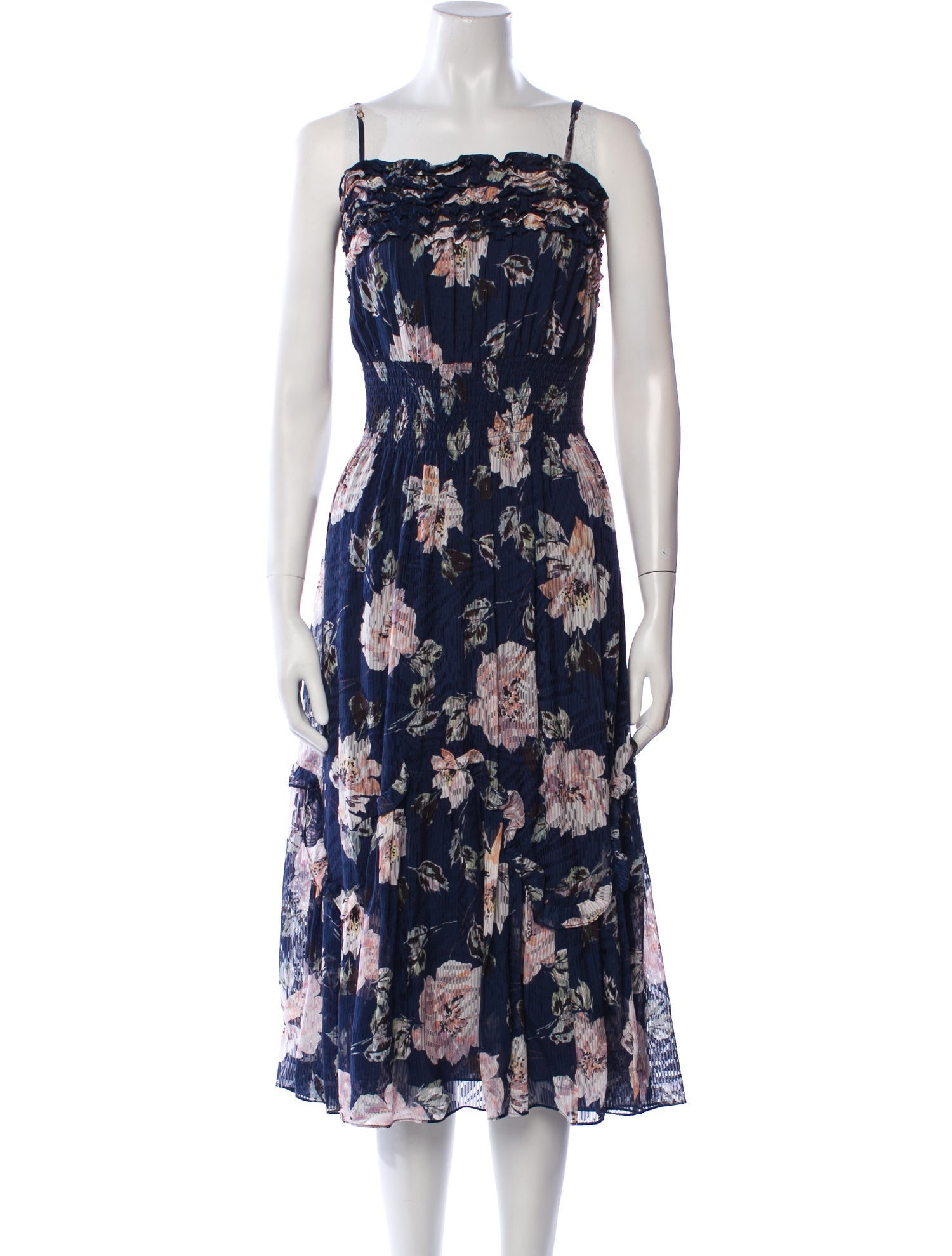 Rebecca Taylor Silk Midi Length Dress