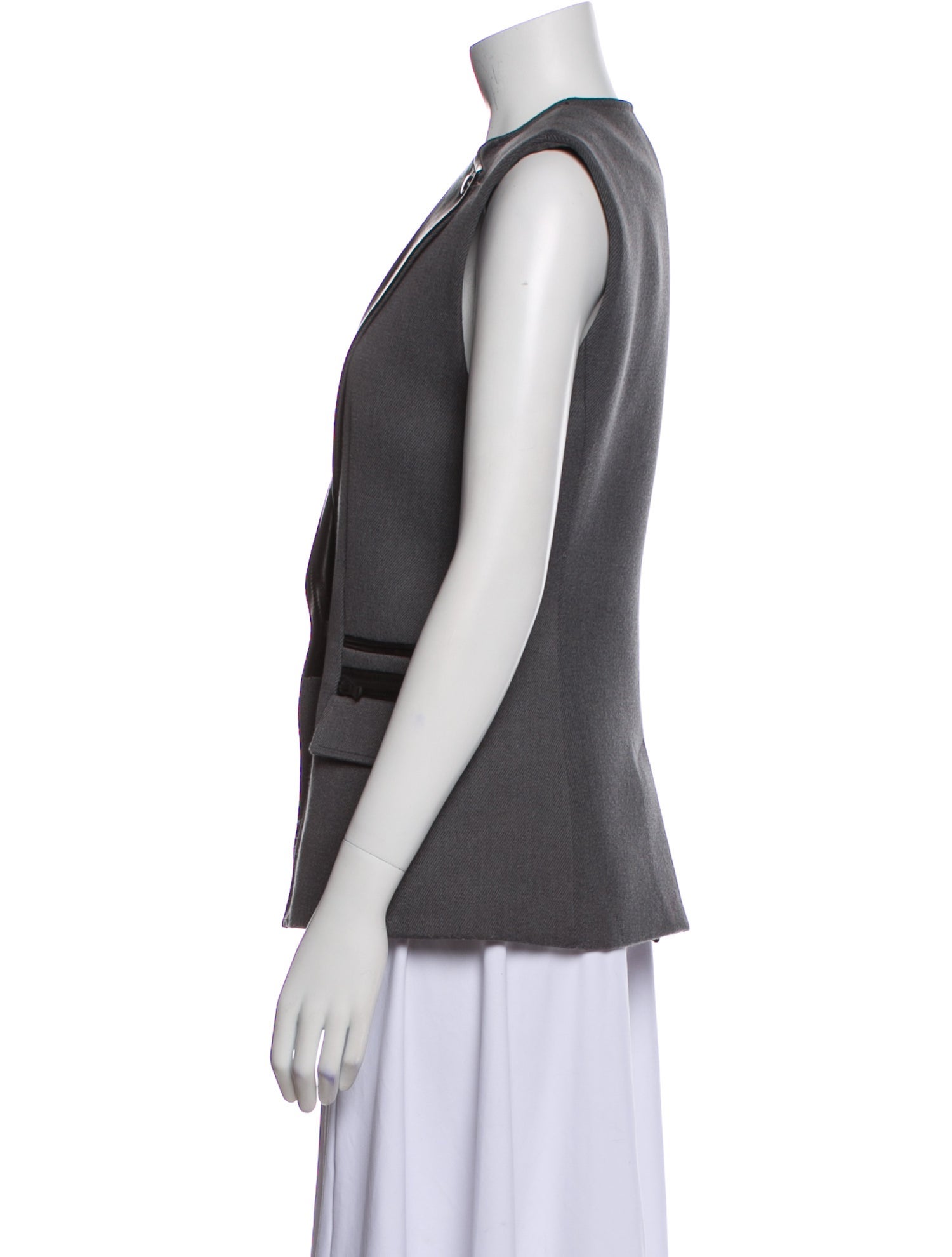 Rebecca Taylor Lamb Leather Vest