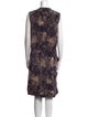 Rebecca Taylor Printed Knee-Length Dress