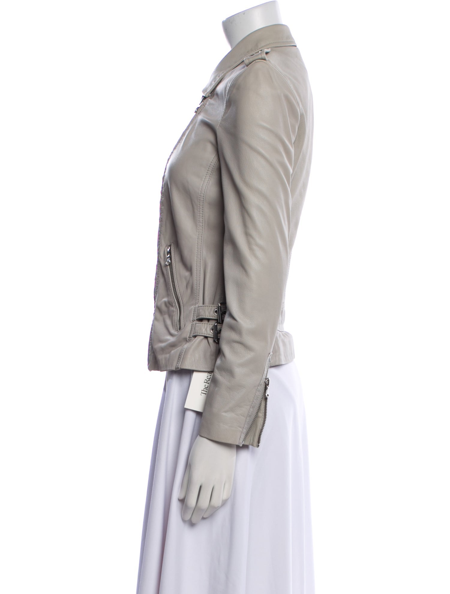 Rebecca Taylor Lamb Leather Biker Jacket