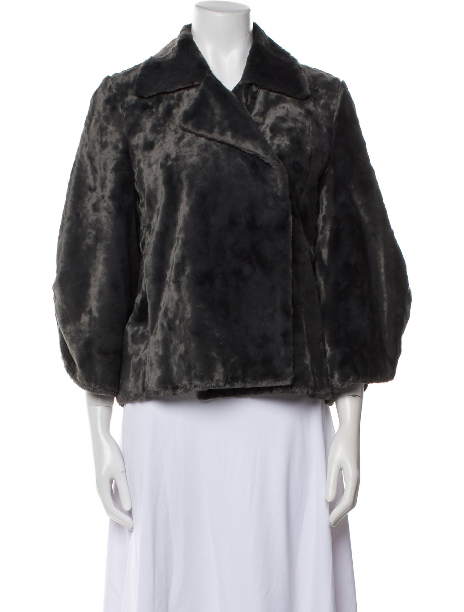 Rebecca Taylor Faux Fur Faux Fur Jacket